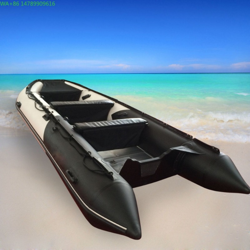 Fishing Boat Inflatable - Canoa de Resgate Inflável de PVC