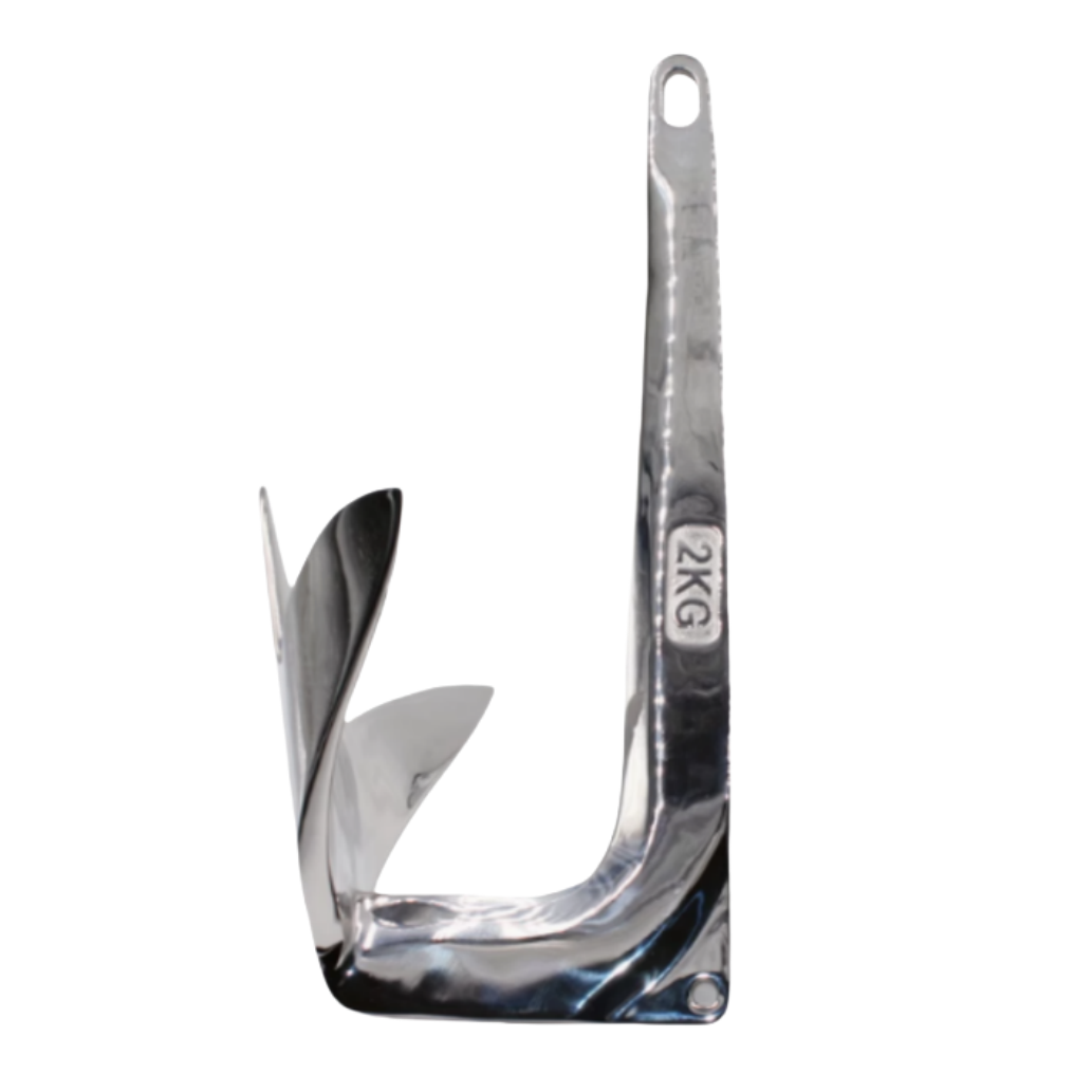316 aço inoxidável bruce âncor - Fishing Boat Anchor avaliação e preço