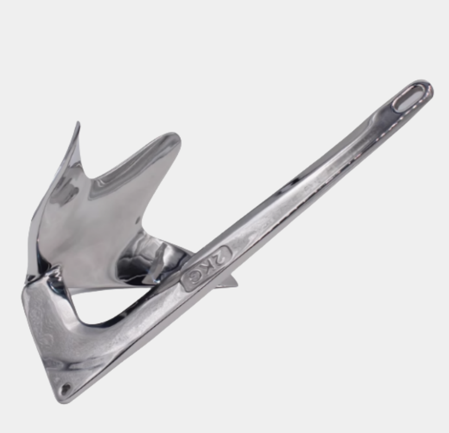 316 aço inoxidável bruce âncor - Fishing Boat Anchor avaliação e preço