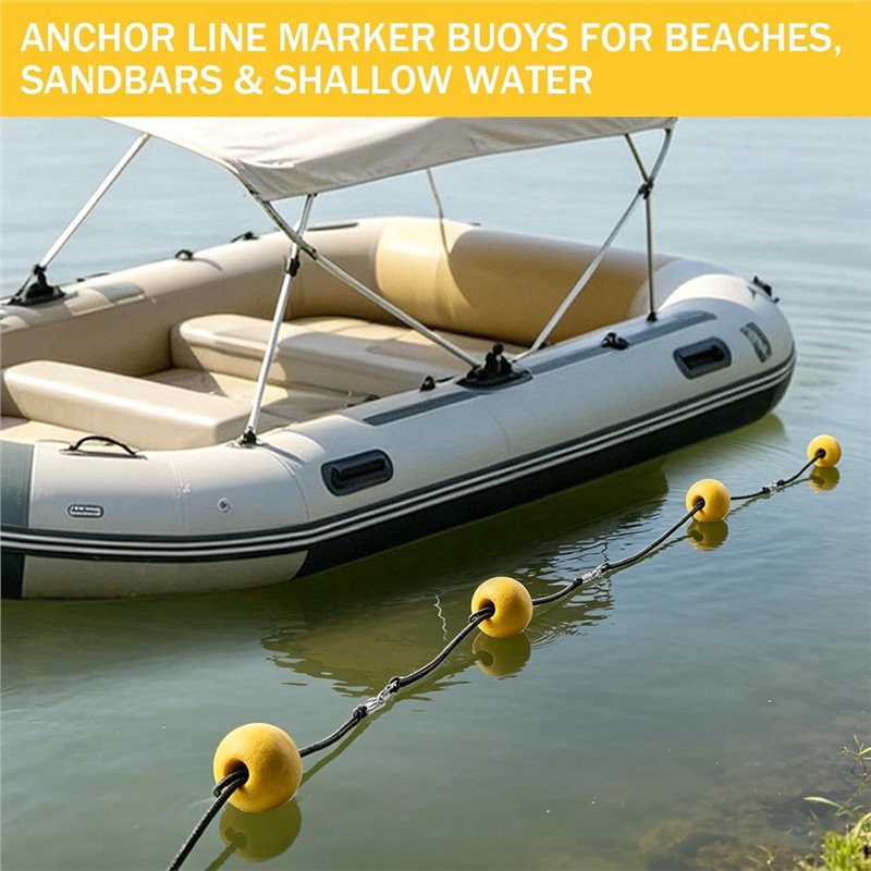 Novo Flutuador 2026 com 6 Boia - Fishing Boat Anchor avaliação e preço