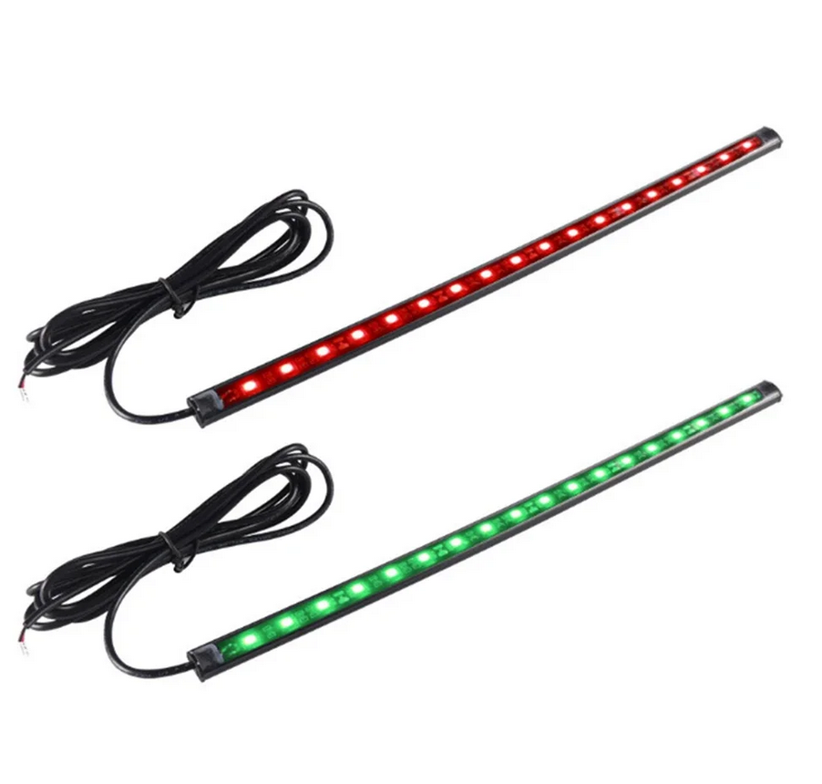 2 pçs 30cm 12v led luz de tira - Fishing Boat Trailer avaliação e preço