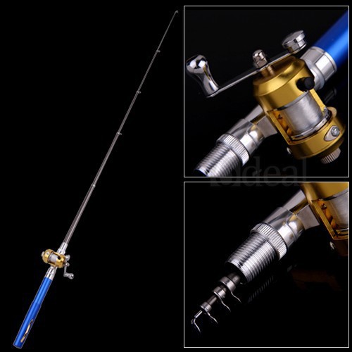 Mini vara de pesca telescópica - Penn Reel Fierce avaliação e preço