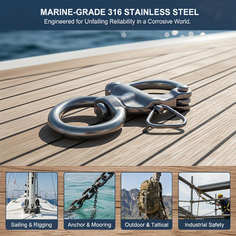 Manilha Giratória Marítima de  - Fishing Boat Trailer avaliação e preço