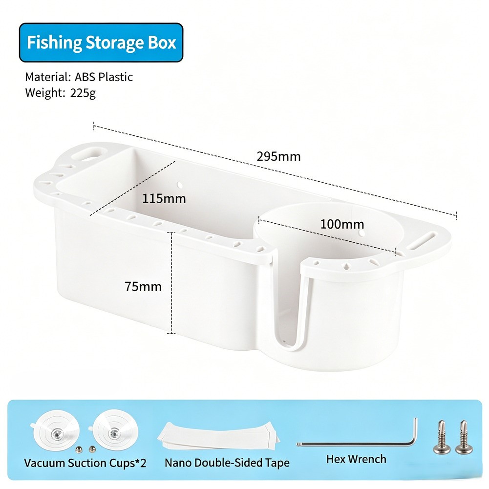 Caixa de pesca ABS com furos d - Fishing Boat Trailer avaliação e preço