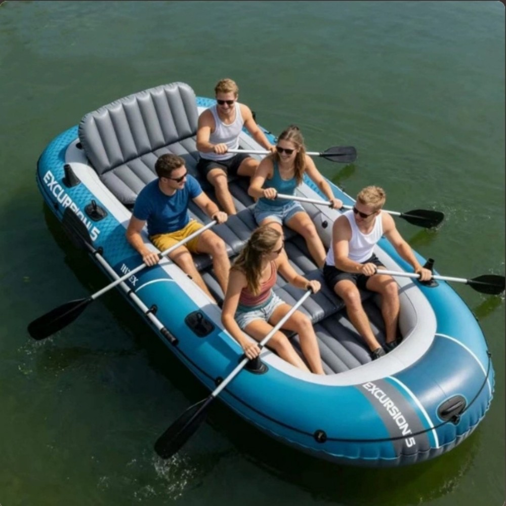 Caiaque grosso para 2 ou 4 pes - Fishing Boat Inflatable avaliação e preço