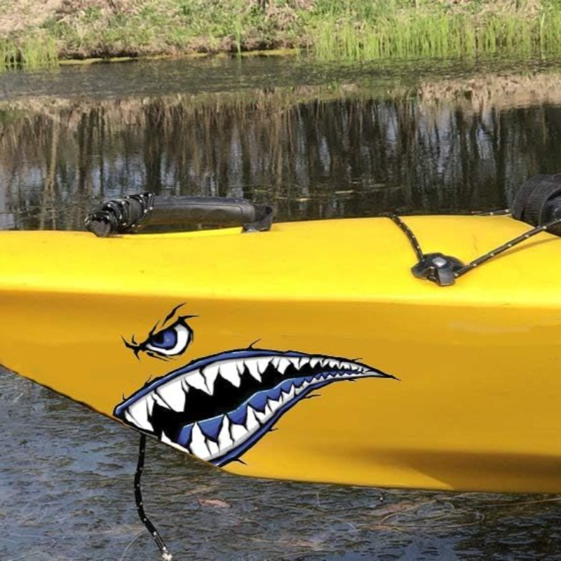 2 pçs dentes de tubarão boca b - Fishing Boat Trailer avaliação e preço