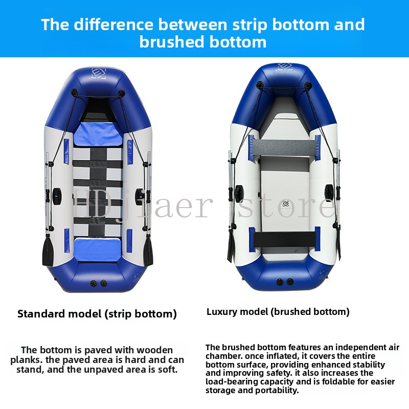 Barco Inflável com Fundo Rígid - Fishing Boat Inflatable avaliação e preço